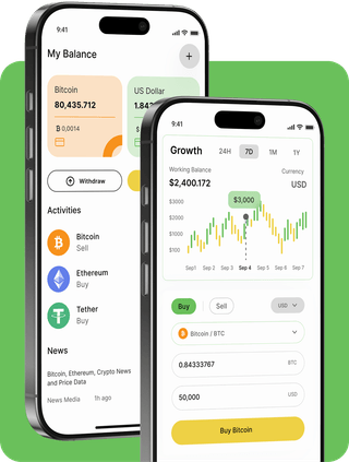 Zeltix AI trading platform with live market data